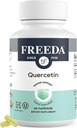 GRATUITDA Querbetin 500mg - Pure Querbetin Supliment pentru Histamină & Imun, Heart Health & Antioxidant Beneficii - Gluten gratuit, Suplimentul de sănătate Vegan pentru adulți Kosher Certified (60 capsule)