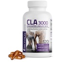 Bronson CLA 3000 extra mare potenta sustine managementul sanatos greutate masa musculara lean non-stimulator conjugat Acid linoleic 120 Softgels