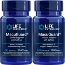 Life Extensie MacuGuard Suport Ocular cu Saffron, 60 softgels (Pachet de 2)