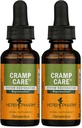 Herb Pharm Cramp Care Extract lichid de plante pentru a sprijini un ciclu menstrual sănătos - 1 Once (Pachet de 2)