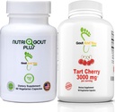Gut și tu NutriGout Plus Suport acid uric și extract de cireșe tartă 3000 mg Bundle