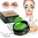 Ceai verde Matcha Firming ochi masca, 30 perechi Colagen patch-uri pentru linii fine, riduri, sub ochi saci si ochi pufos tratament, fata gel pad-uri care reduc semnele de imbatranire
