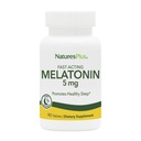 Naturas Plus Melatonina 5 mg - 90 comprimate rapide - Vegan, Gluten gratuit - 90 Serviri