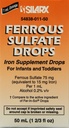 Ferosulfat de fier 15mg/ml Supliment picături 50ml Pachet de 3 sticle