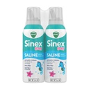 Vicks Sinex Baby Saline Nasal Spray, Drog gratuit Mist nazal blând, Curăță instant în fiecare zi Stuffy nasuri mici, Soothes & Hydrates, Sigur pentru utilizare zilnică, blând pentru toate vârstele, 5 OZ x 2