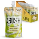GUSH Pre-Drinking Coreean Pear Drink - (12 Pack) Pear Hydration Pouch with Enzyme Activation - Prevenirea consumului de efecte secundare - toate naturale, gluten-free