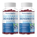 Glucosamină Chondroitin Gummies cu MSM & Elderberry Extra Force - Suport comun, Supplement de suport imun antioxidant pentru adulți, Bărbați și femei.(2 Pachet)