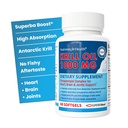 Rawleigh Premium Red Krill Oil: 60 Non-GMO Softgels, 1000 mg de Euphasia Superba Oil pe zi, Rich in Choline, Fosfolipide, Astaxanthin, EPA & DHA Omega-3 acizi grasi, pentru inima, articulatii, sanatatea creierului