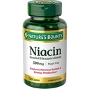 Nature's Bounty Niacin 500 mg capsule 120 ea (ambalaj cu 2)