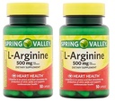 Valea Primăverii: 100 Capsule 500 Mg Ea. L-Arginină (Pachetul de 2)