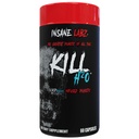 Insane Labz Kill H2O, AMPiberry Infuzat Diuretic, Reduce reținerea apei și ajutor înălbitor cu rădăcină de păpădie și extract de ceai verde, 20 Serviri