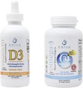 Eniva Omega 3 Premium ulei de pește ridicat EPA/DHA și vitamina lichidă D3 (120 ml) Doctor Formulat pentru absorbție rapidă