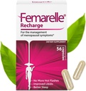 Femarelle® Recharge – Menopause Supplement for Women - Clinically Proven Menopause Relief - Hot Flashes, Night Sweats, Sleep & Libido Support Within 1st Month, Gluten-Free, GMO-Free & Hormone Free