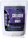 Colagen și Whey Pudră de proteine Suplimentul de sănătate complex - Aroma de vanilie - 16oz (21 Servings)