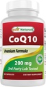 Cele mai bune Naturale COQ10 200 mg, 60 capsule