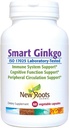 NEW ROOTS HERBAL Smart Ginkgo Supliment, 60 Capsule vegetale, Sistem imunitar & Suport cognitiv