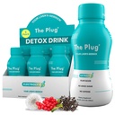 Plug de ficat curata Detoxifiere & Reparatii Drink - plante pe baza de electrolitice Herbal Drink pentru suport hepatic & Sanatate, Blooting Relief, Restaura antioxidanti si minerale 