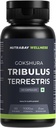 Wellness Tribulus Terrestries (Gokshura) - Suport Natural pentru Energie, Performanta & Rezistenta si crestere musculara - 1000 mg, 60 Capsule Veg