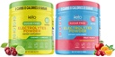 Keto Vitales Cherry Limeade Bundle with Fruit Punch - 2 Pack Bundle Keto Electrolytes Powder - Keto-Friendly Electrolytes with Potasiu, Magneziu, Sodium, Calciu - Cherry Limeade & Fruit Punch