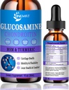 Glucosamină Chondroitin picături lichide 2000mg, Glucosomal Glucosamină Chondroitin MSM, Chondroitin & Glucosamine Suplimente nutriţionale w/Extract Turmeric, Acid hialuronic, Querbetin & Bromelain