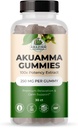 Uimitoare botanica Akuamma Gummies - Mare potenta zilnica Gummy wellness, Vegan, non-GMO, Gluten-gratuit supliment de plante - 250MG Per Gummy cu aromă naturală de berry (30 Conte)