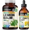 BIO KRAUTER Lemon Balm 250 Capsule & St. John
