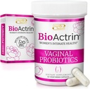 Bioactrin Probiotice vaginale pentru femei - Tratament de vaginoză bacteriană Formulată, Infecţie cu Drojdii şi Vaginită - Tratamentul BV pentru femei Probiotic- pH Suport vaginită feminin - 56 pastile