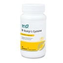 Klaire Labs SFI Health N-Acetyl-L-Cysteine 500mg - Amino Acid Glutatione Precursor NAC - Suplimentul la susținerea protecției antioxidante celulare - Hipoalergic, Soy-Free, Corn-Free (90 capsule)