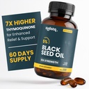 Holistiq Black Seed Seed Oil Organic Cold Presed Capsule 