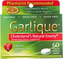 Garlique Healthy Cholesterol Formula cu 5000 mcg de Allicin, 60 caplete acoperite enteric (Pachet de 3)