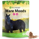 Argint Lining Herbs Mare Moods Cal calmant Supliment - Natural Hormon echilibru & calm pentru cai - Herbal Horse Supplements for Mood & Reproductive Support - 1 lb 60-Day