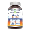 Formule uimitoare Vitamina D3 5000 UI cu vitamina K2 100 Mgg 
