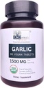 USDA tablete de usturoi organic fabricate natural cu plante aromatice naturale, fără aditivi, 1500 Mg/Serving, non-GMO, gluten-Free 90 pastile Vegan pentru bărbați și femei