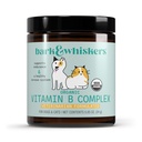 Bark & Whiskers Organic Vitamina B Complex, 0.85 Oz. (24 g), 60 Scoops, Suportă un sistem nervos sănătos și rezistenta, veterinarian Formulate, non-GMO, certificate USDA Organic, Dr. Mercola