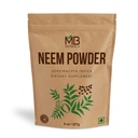 MB Herbals Pure Neem Powder 8 oz 227 Gram / 0.5 LB Pure Wild-Crafted Neem Leaf Powder 