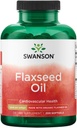 Swanson Flaxseed Oil (Omegatru) 1000 Milligrame 200 Sgels