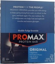 Bar de proteine Promax Dublu Fudge Brownie - 12 - 2,64 oz (75 g) bari [31,68 oz (900 g) ]