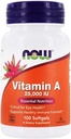 ACUM Alimente - Vitamina A 25000 UI - 100 Softgels