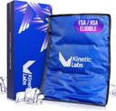 Labs cinetic Reutilizabil Ice Pack pentru leziuni - pachet mare de gheață pentru ajutor durere spate (11x14.5) - pachet mare de gel de gheață pentru spate, genunchi, umăr, Hip