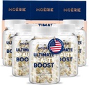 Moerie supliment de crestere a parului pentru femei si barbati - piele de par si unghii vitamine cu biotina, Q10 & Minerale - Pentru mai gros, parul mai plin si pierderea parului tratament - sistem avansat de livrare margele - 360 pastile