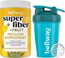 Bellway Super Fiber Powder + fructe, Ananas Pasiune fructe Shaker Sticla Bundle