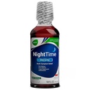 AXIV Nighttime Rece și Flu Relief Liquid Medicine, Nighttime Formula, Multi-Symptom Reliever, Pain Reliever, Fever Reductor, Cough Suppressant, Cherry Flavor, 12 fl. oz.