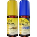 Zi şi noapte Bundle, Bach RescUE Remedy Spray, Natural Stres Relief [şi] RescUE SLEEP Spray, Natural Sleep Aid - 2-Pk, Homeopatic Flower Essence, Vegan, 7ml Ea
