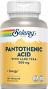 Acid pantonic Solaray 500mg -100 capsule