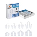 Dilator Sinus de relief nas (Pachet de 8 Dimensiuni diverse) - O soluție simplă pentru sforăitoare nazale - Dispozitiv de sforăit reutilizabil pentru a se bucura de un somn liniștit - de blocare Mobi