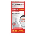 Sudafed Sinus Sever Original Nasal Spray, 12 ore Nasal Spray detonant pentru rapid, puternic Congestia Relief datorită răceli sau alergii, Oxymetazolină HCl.05% Spray nas, 1 fl. oz