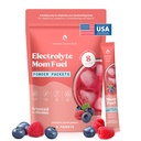 Mami știe cel mai bun mama combustibil electrolitice amestec de băuturi pentru mame, suport de hidratare - pentru sarcina, prenatal, electroliti + urme minerale, Alăptarea Mix Suplimentul de băuturi (8 Conte)