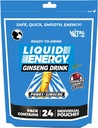 VITAL 4U® Liquid Energy Shot - Ginseng, îndulcit natural, aromă de cireşe de ciocolată, 24 ct
