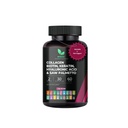 Multi Colagen Pastile de par - Biotina 10.000mcg, Keratina & Acid hialuronic - Cresterea parului - Piele de par si unghii Vitamine & DHT Blocker - Vitamina E Acid folic Seminte de dovleac MSM, Saw Palmetto 60 Capsule Vegan