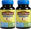 Natural Made Vitamina C 500 Mg Softgels, 60-Numar - Pachet de 2